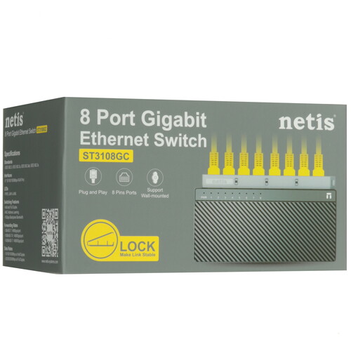 Купить Коммутатор NETIS ST3108GC  5601936. Характеристики, отзывы и цены в Донецке