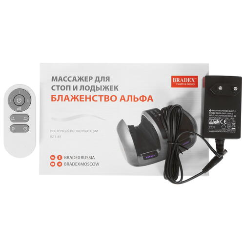 Купить Массажер компрессионный Bradex Блаженство АЛЬФА серый  9072315. Характеристики, отзывы и цены в Донецке