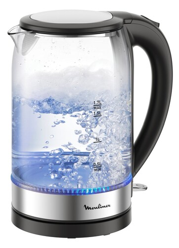 Купить Электрочайник Moulinex BY3S0DF0 черный  9291925. Характеристики, отзывы и цены в Донецке