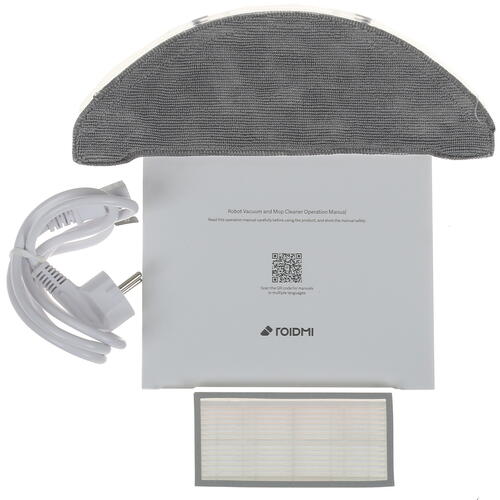 Купить Робот-пылесос ROIDMI EVE Plus белый  4852006. Характеристики, отзывы и цены в Донецке