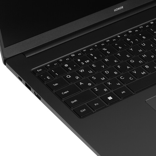 Купить 16" Ноутбук HONOR MagicBook X16 2025 серый  5609426. Характеристики, отзывы и цены в Донецке