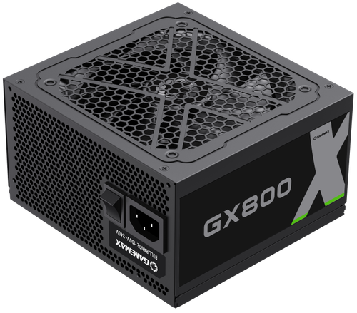 Купить Блок питания GameMax GX-800  черный  5622707. Характеристики, отзывы и цены в Донецке