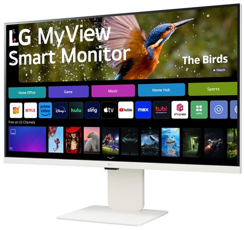 Купить 31.5" Монитор LG MyView 32SR83U-W белый  5452853. Характеристики, отзывы и цены в Донецке
