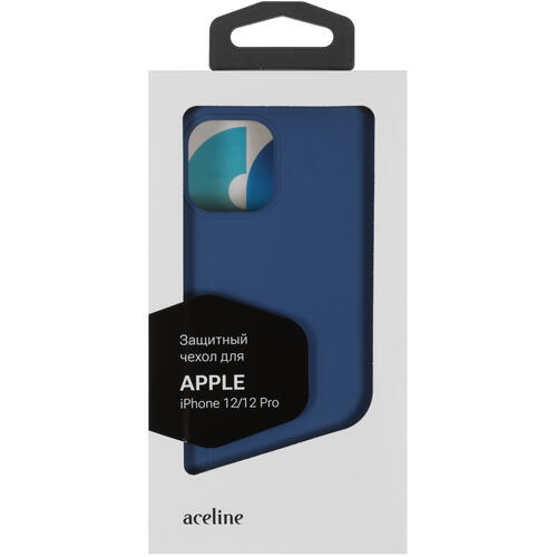 Купить Накладка  Aceline Liquid Silicone для Apple iPhone 12/ 12 Pro синий  5404068. Характеристики, отзывы и цены в Донецке