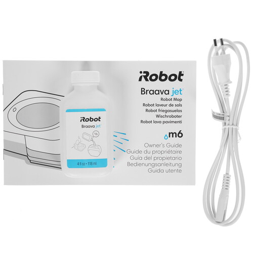 Купить Робот-полотер iRobot Braava Jet m6 белый  1617059. Характеристики, отзывы и цены в Донецке