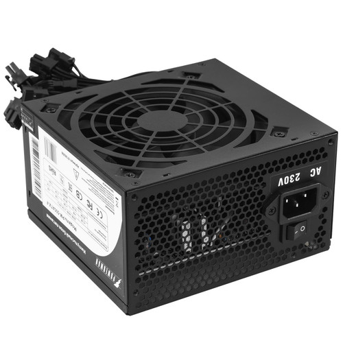 Купить Блок питания POWERMAN 500W [PM-500ATX-F-BL] черный  5358572. Характеристики, отзывы и цены в Донецке