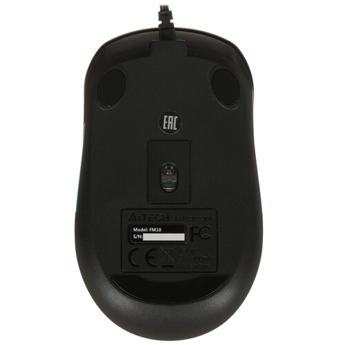 Купить Мышь проводная A4Tech Fstyler FM10  черный  9295932. Характеристики, отзывы и цены в Донецке