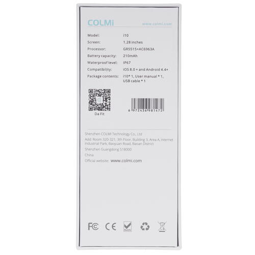 Купить Смарт-часы Colmi i10  5089527. Характеристики, отзывы и цены в Донецке