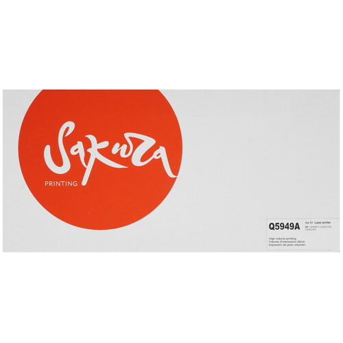 Купить Картридж лазерный SAKURA Q5949A черный, с чипом  5364047. Характеристики, отзывы и цены в Донецке