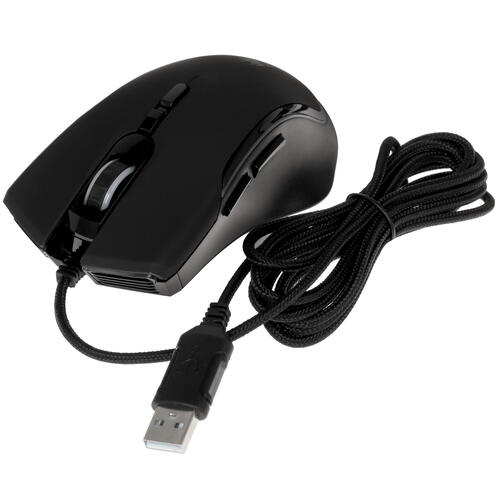 Купить Мышь проводная DEXP Anger  черный  1613503. Характеристики, отзывы и цены в Донецке