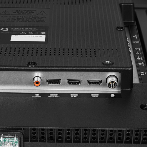 Купить 43" (109 см) Телевизор BQ 43F34B черный  9288759. Характеристики, отзывы и цены в Донецке