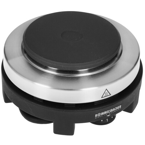 Купить Плита компактная электрическая Rommelsbacher RK 501/S черный  8195366. Характеристики, отзывы и цены в Донецке