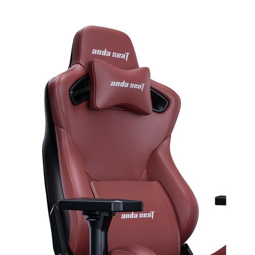 Купить Кресло игровое AndaSeat Kaiser Frontier бордовый  9050746. Характеристики, отзывы и цены в Донецке