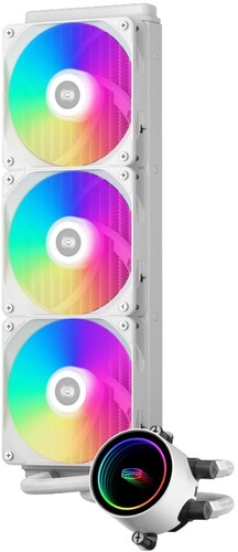 Купить Система охлаждения PCCooler DA360 ARGB  белая  5611084. Характеристики, отзывы и цены в Донецке