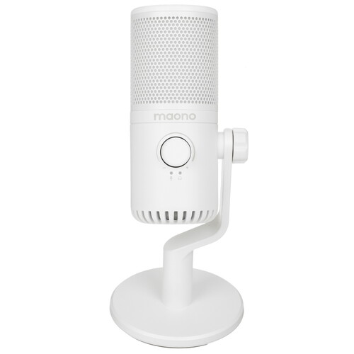Купить Микрофон Maono DM30 RGB белый  5402761. Характеристики, отзывы и цены в Донецке