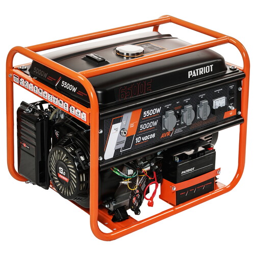 Купить Электрогенератор   бензиновый Patriot Max Power SRGE 6500E  1179440. Характеристики, отзывы и цены в Донецке