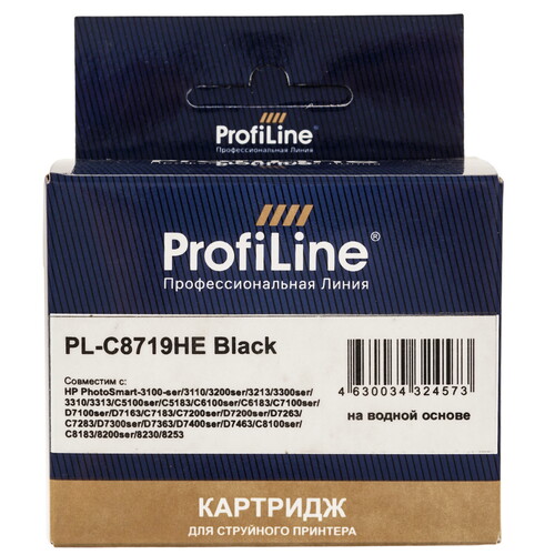 Купить Картридж ProfiLine PL-C8719HE (№177XL) черный  9129061. Характеристики, отзывы и цены в Донецке