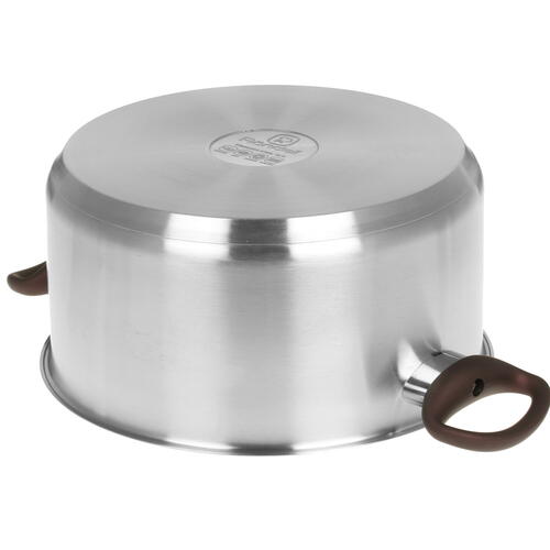 Купить Кастрюля Rondell Tierno RDS-1593 4.8 л 24 см серебристый  5002565. Характеристики, отзывы и цены в Донецке