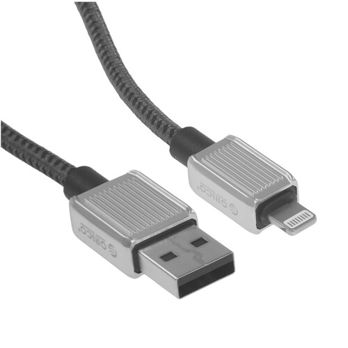 Купить Кабель круглый ORICO Lightning 8-pin - USB 2.0 Type-A черный 1.5 м  5628024. Характеристики, отзывы и цены в Донецке