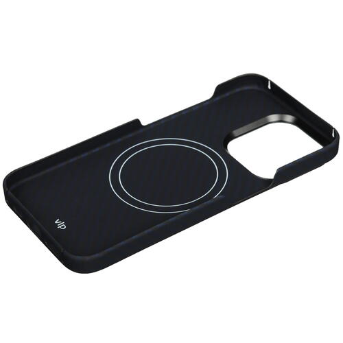 Купить Накладка  VLP Kevlar Case with MagSafe для Apple iPhone 15 Pro синий/черный  5460454. Характеристики, отзывы и цены в Донецке