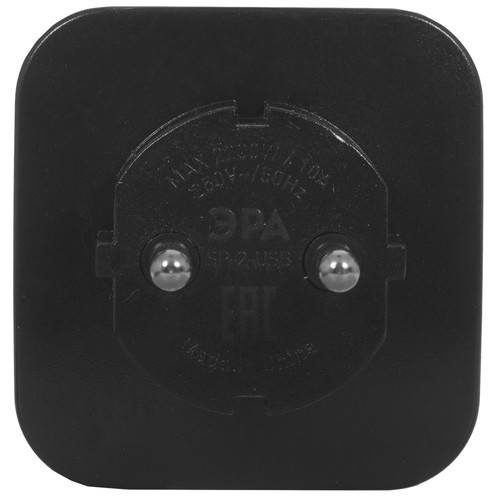 Купить Разветвитель ЭРА SP-2-USB-B черный  5400639. Характеристики, отзывы и цены в Донецке