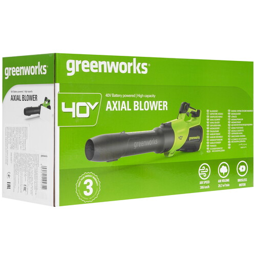 Купить Воздуходувка Greenworks GD40BG3  5642238. Характеристики, отзывы и цены в Донецке