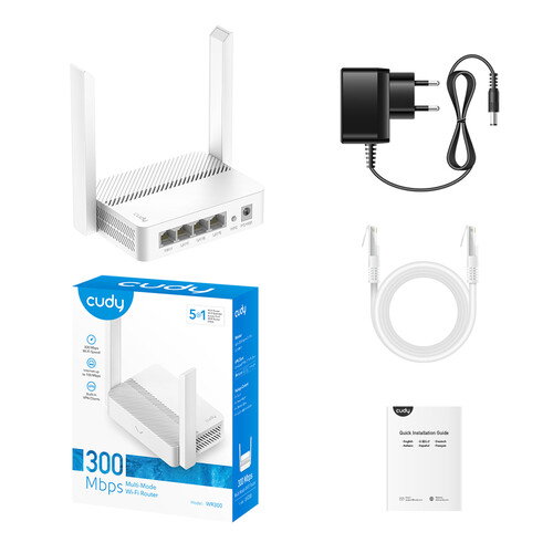 Купить Wi-Fi роутер Cudy WR300  9095836. Характеристики, отзывы и цены в Донецке