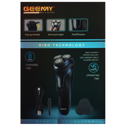 Купить Электробритва Geemy GM-7755  5492142. Характеристики, отзывы и цены в Донецке