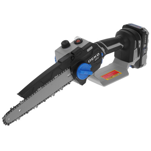 Купить Аккумуляторная цепная пила DEKO DKCHS 20V  шина - 20 см(8")  9244005. Характеристики, отзывы и цены в Донецке