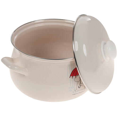 Купить Кастрюля Hitt Moomin Ностальгия 4.5 л 22 см бежевый  4848189. Характеристики, отзывы и цены в Донецке