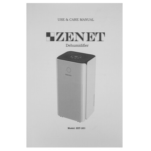 Купить Осушитель воздуха Zenet ZET-203 белый  9203307. Характеристики, отзывы и цены в Донецке
