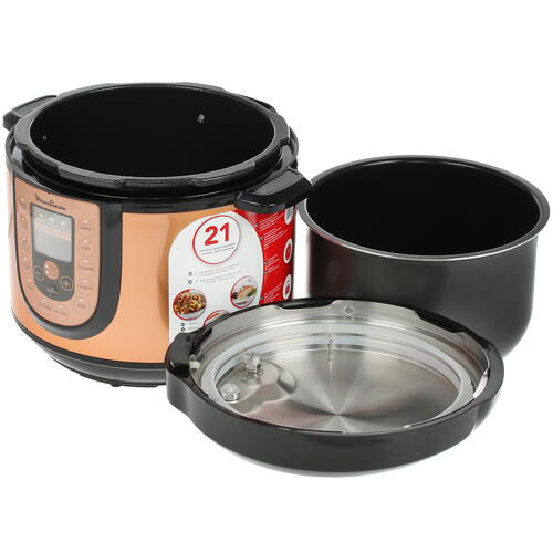 Купить Мультиварка-скороварка MOULINEX CE5A0F32 бронзовый  1370355. Характеристики, отзывы и цены в Донецке