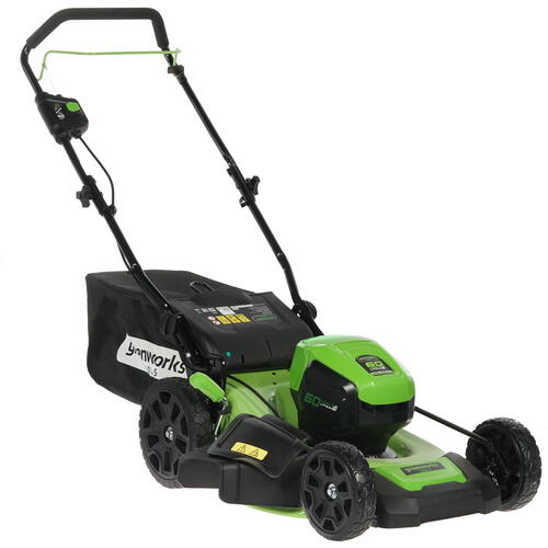 Купить Газонокосилка аккумуляторная GreenWorks GD60LM46HP 60V  1132937. Характеристики, отзывы и цены в Донецке