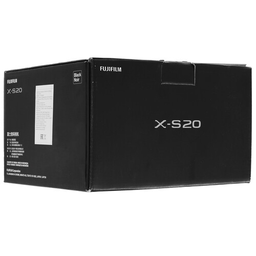 Купить Беззеркальный фотоаппарат Fujifilm X-S20 Body черный  5457703. Характеристики, отзывы и цены в Донецке
