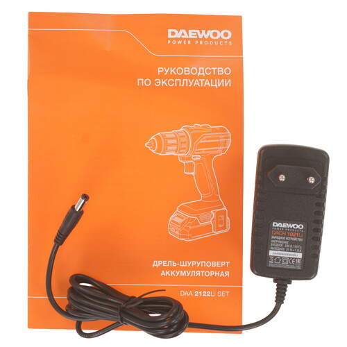 Купить Дрель-шуруповерт DAEWOO DAA 2122Li SET  9260293. Характеристики, отзывы и цены в Донецке
