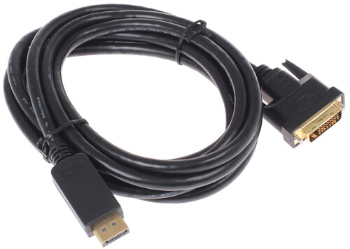 Купить Кабель однонаправленный Cablexpert DisplayPort - DVI-D, 3 м  1104876. Характеристики, отзывы и цены в Донецке
