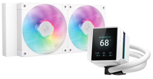 Купить Система охлаждения DEEPCOOL MYSTIQUE 240 WH ARGB  белая  5600701. Характеристики, отзывы и цены в Донецке