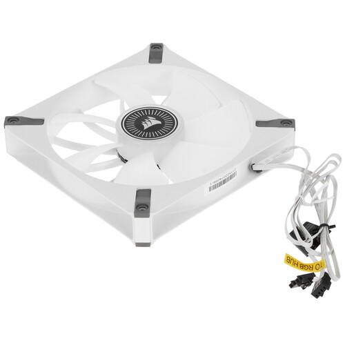 Купить Комплект вентиляторов Corsair iCUE ML140 RGB ELITE White Double Pack  5610084. Характеристики, отзывы и цены в Донецке
