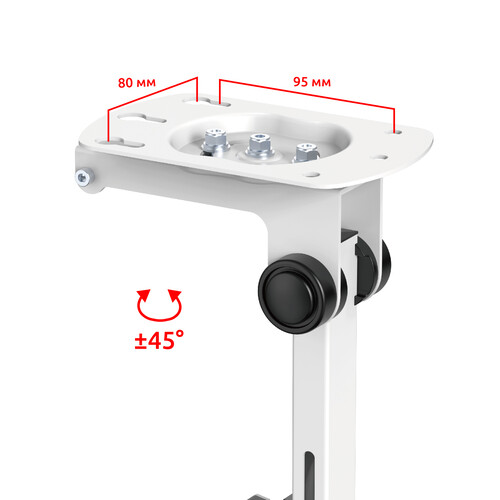 Купить Кронштейн для ТВ UNITEKI SNM3110CBW белый  9298831. Характеристики, отзывы и цены в Донецке