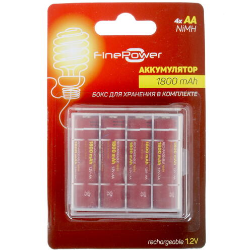 Купить Аккумулятор FinePower KT-1356 1800 мА*ч  1363274. Характеристики, отзывы и цены в Донецке