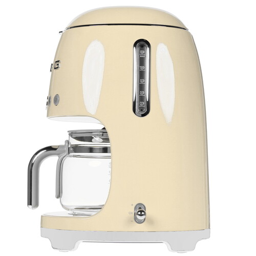 Купить Кофеварка капельная SMEG DCF02CREU бежевый  5313372. Характеристики, отзывы и цены в Донецке