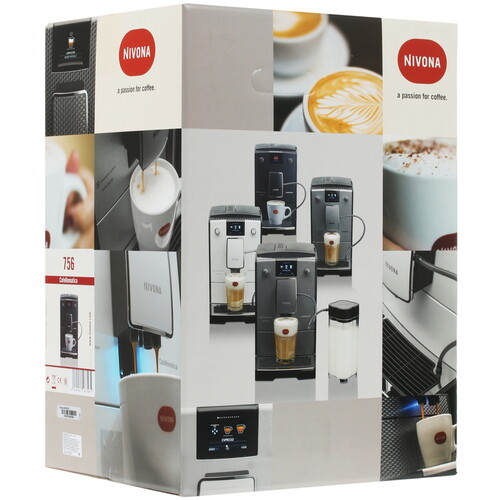Купить Кофемашина автоматическая Nivona CafeRomatica NICR 756 черный  8190321. Характеристики, отзывы и цены в Донецке