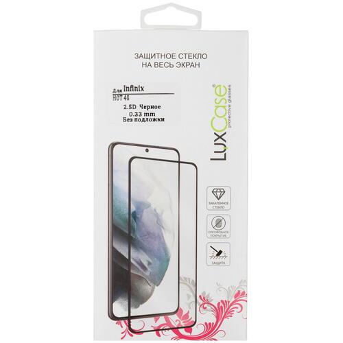 Купить Защитное стекло LuxCase для экрана Infinix HOT 40/ 50  5446506. Характеристики, отзывы и цены в Донецке