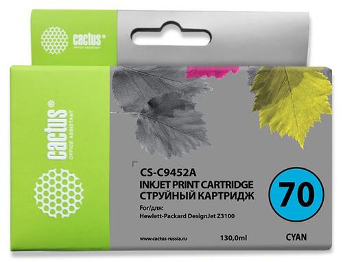 Купить Картридж Cactus CS-C9452A голубой  7942646. Характеристики, отзывы и цены в Донецке