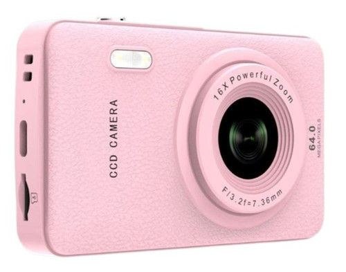 Купить Компактный фотоаппарат W&O Q3 розовый  5648964. Характеристики, отзывы и цены в Донецке