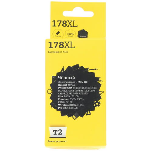 Купить Картридж T2 IC-H321 черный  7967946. Характеристики, отзывы и цены в Донецке