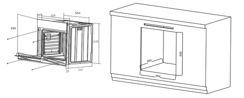 Купить Электрический духовой шкаф HAIER HOX-P11CGBG серый  9296796. Характеристики, отзывы и цены в Донецке