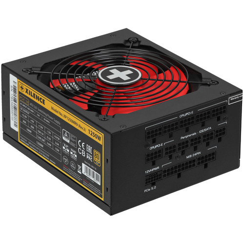 Купить Блок питания Xilence Performance X+ XN178 1250W [XP1250MR9.2] черный  5431779. Характеристики, отзывы и цены в Донецке