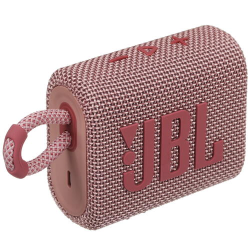 Купить Портативная колонка JBL GO 3, розовый  5420124. Характеристики, отзывы и цены в Донецке