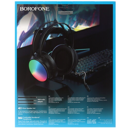 Купить Проводные наушники Borofone BO108 черный 2023  9134493. Характеристики, отзывы и цены в Донецке